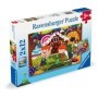 Puzzle povesti cu zane 2x12 piese